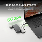 Belkin CONNECT USB-C 5-in-1 MultiPort HDMI 60Hz Adapter Silver