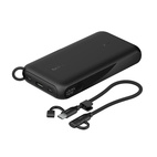 Belkin BOOSTCHARGE PowerBank w/Display 20000mAh/20W PD w/USB-C Cable Black