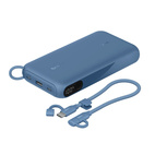 Belkin BOOSTCHARGE PowerBank w/Display 20000mAh/20W PD w/USB-C Cable Blue