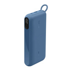 Belkin BOOSTCHARGE PowerBank w/Display 20000mAh/20W PD w/USB-C Cable Blue