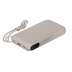 Belkin BOOSTCHARGE PowerBank w/Display 20000mAh/20W PD w/USB-C Cable Sand