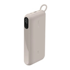Belkin BOOSTCHARGE PowerBank w/Display 20000mAh/20W PD w/USB-C Cable Sand