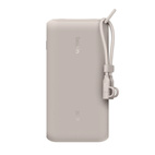 Belkin BOOSTCHARGE PowerBank w/Display 20000mAh/20W PD w/USB-C Cable Sand