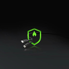 Belkin BOOSTCHARGE Pro Dual USB-C Cable 140W PD Black