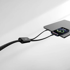 Belkin BOOSTCHARGE Pro Dual USB-C Cable 140W PD Black