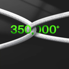 Belkin BOOSTCHARGE Pro Dual USB-C Cable 140W PD White