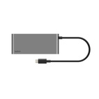 Belkin CONNECT USB-C 8-in-1 MultiPort HDMI 60Hz + Ethernet Adapter Silver