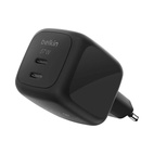 Belkin BOOSTCHARGE Pro USB-C 67W GaN 2-port Charger Black