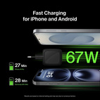 Belkin BOOSTCHARGE Pro USB-C 67W GaN 2-port Charger Black