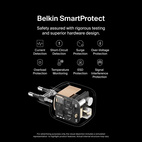 Belkin BOOSTCHARGE Pro USB-C 67W GaN 2-port Charger Black