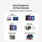 Belkin BOOSTCHARGE Pro USB-C 67W GaN 2-port Charger Black
