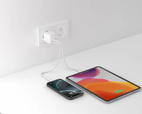Belkin BOOSTCHARGE Pro USB-C 67W GaN 2-port Charger White
