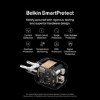 Belkin BOOSTCHARGE Pro USB-C 67W GaN 2-port Charger White