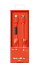 Native Union POP Cable 60W 1.2m - Alarm Red