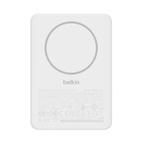 Belkin BOOSTCHARGE Slim Magnetic QI2 PowerBank 5000mAh/7.5W PD USB-C White