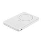 Belkin BOOSTCHARGE Slim Magnetic QI2 PowerBank 5000mAh/7.5W PD USB-C White