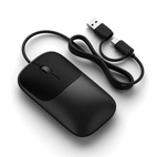 Satechi Slim LX Wired Mouse USB-A/C - Silver