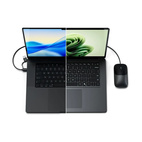 Satechi Slim LX Wired Mouse USB-A/C - Space Black