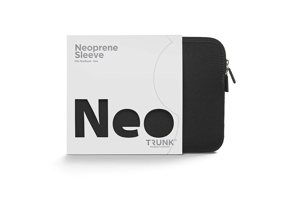 TRUNK Neoprene Sleeve MacBook Neo 13" Black