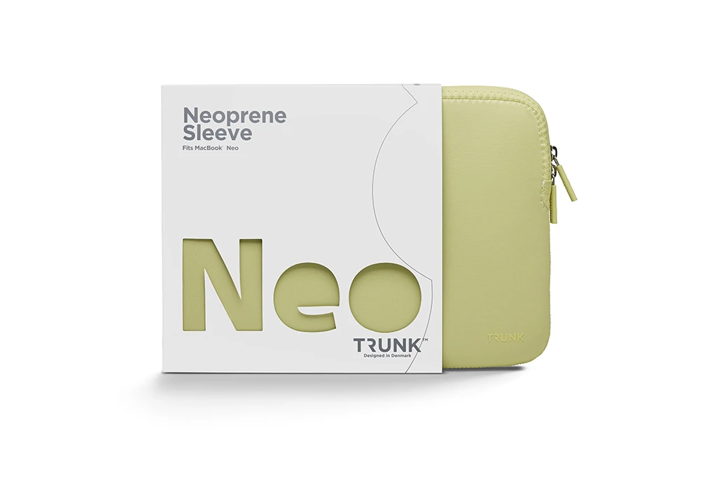TRUNK Neoprene Sleeve MacBook Neo 13" Citrus