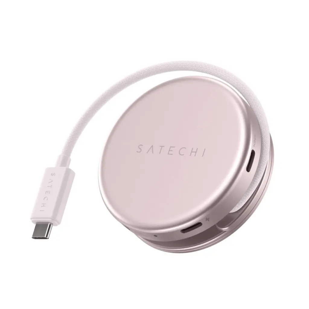 Satechi OntheGo USB-C 5-in-1 60Hz MultiPort Adapter Blush