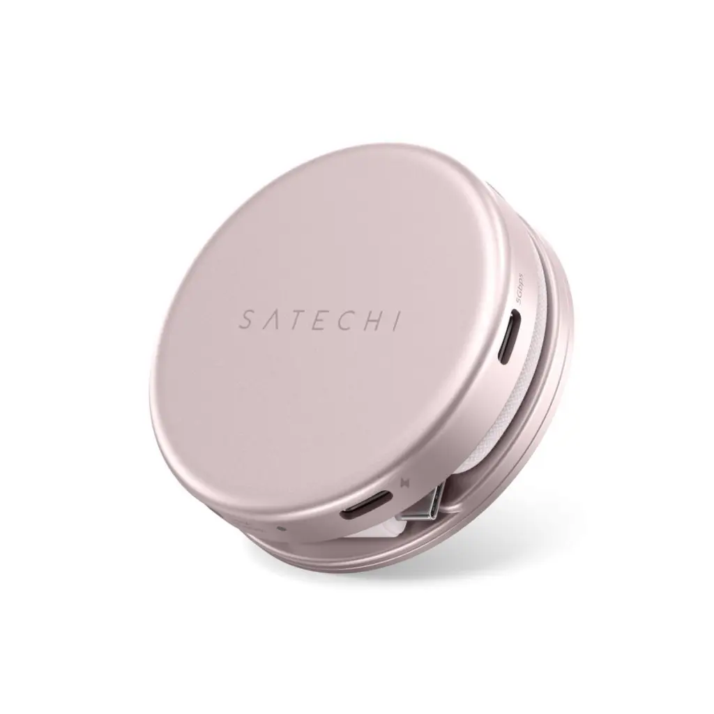 Satechi OntheGo USB-C 5-in-1 60Hz MultiPort Adapter Blush