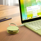 Satechi OntheGo USB-C 5-in-1 60Hz MultiPort Adapter Citrus