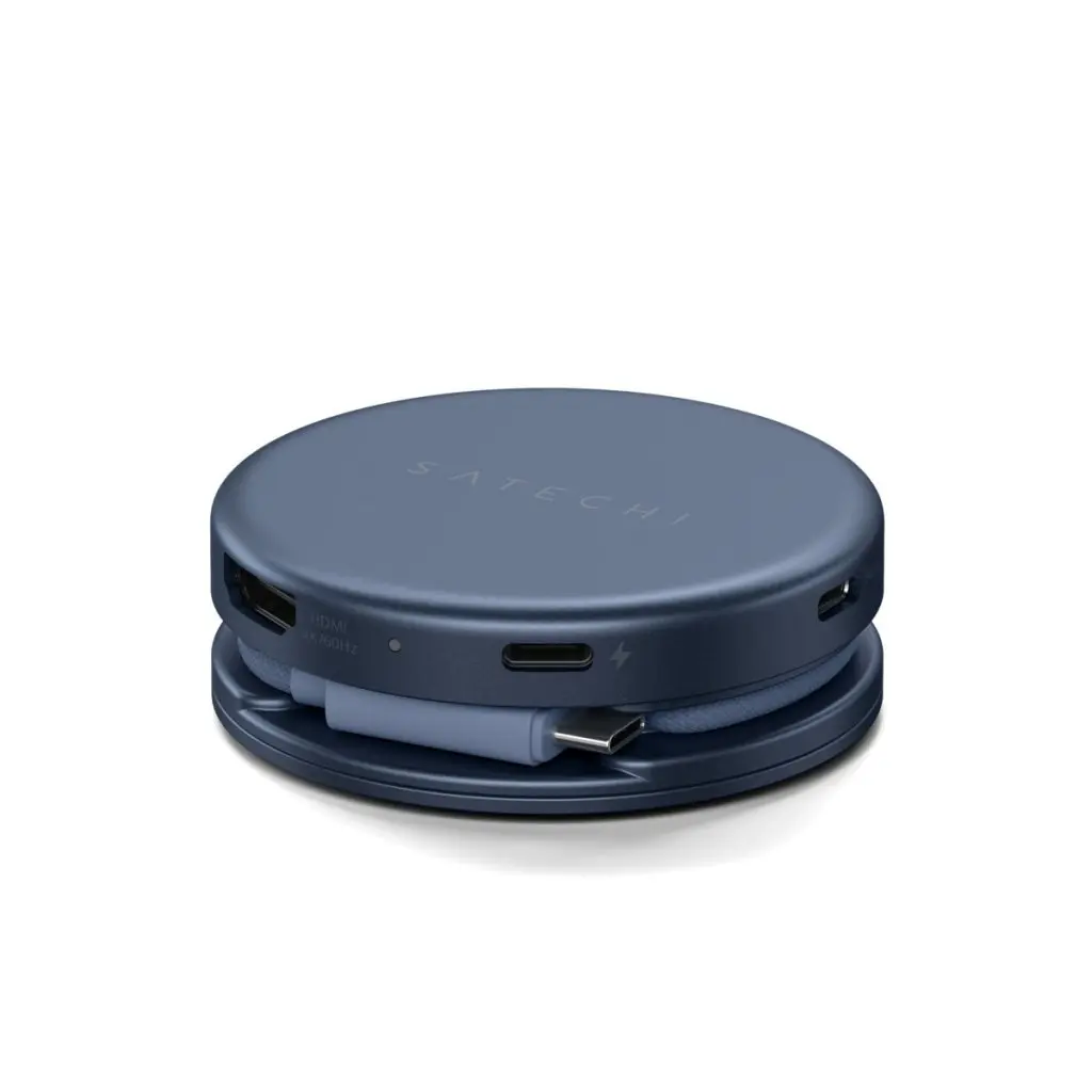 Satechi OntheGo USB-C 5-in-1 60Hz MultiPort Adapter Indigo
