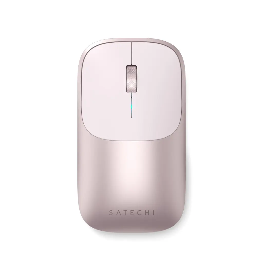 Satechi Slim EX Bluetooth Wireless Mouse USB-C - Blush