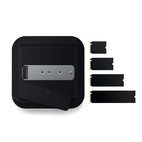 Satechi Thunderbolt 5 CubeDock w/ M.2 NVMe SSD Enclosure Silver