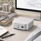 Satechi Thunderbolt 5 CubeDock w/ M.2 NVMe SSD Enclosure Silver