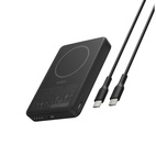 Belkin BOOSTCHARGE Slim Magnetic QI2 PowerBank 10000mAh/7.5W PD USB-C Black