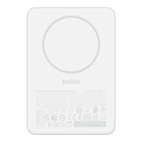 Belkin BOOSTCHARGE Slim Magnetic QI2 PowerBank 10000mAh/7.5W PD USB-C White