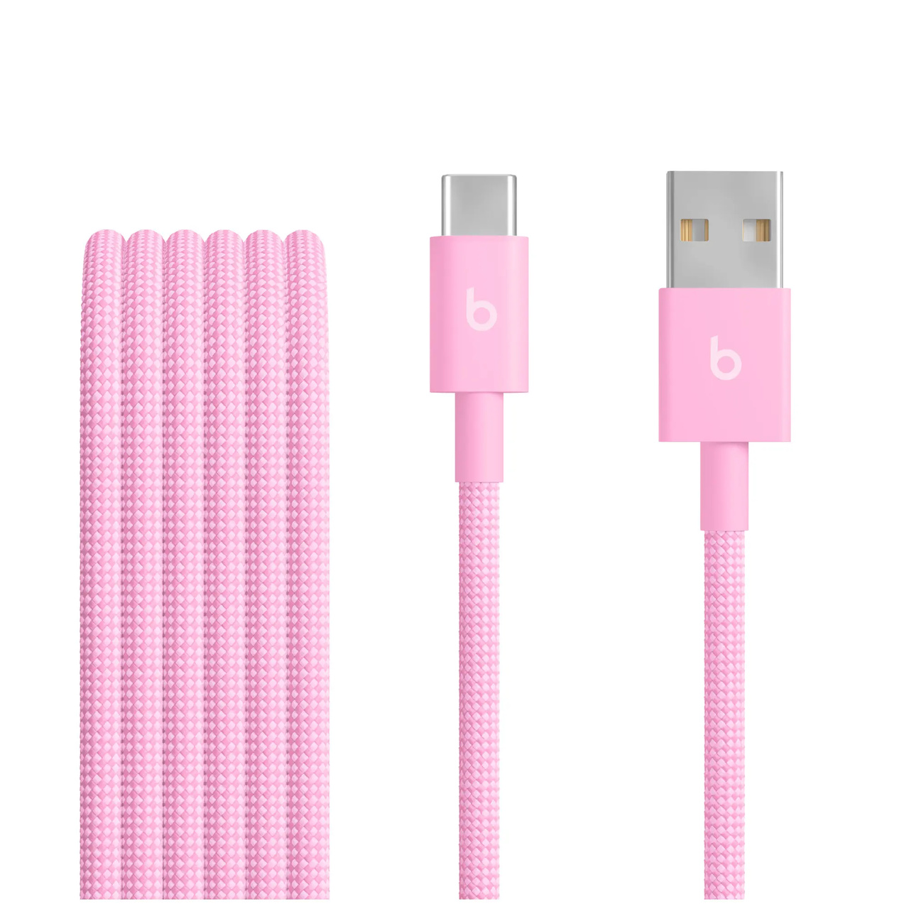 Beats USB-C to USB-C 60W Woven Cable 1,5m Power Pink