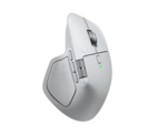 Logitech MX Master 4 for Mac Wireless Mouse Bluetooth - Silver White