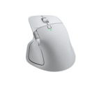 Logitech MX Master 4 for Mac Wireless Mouse Bluetooth - Silver White