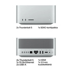 Mac Studio: Apple M5 Ultra chip with 30‑core CPU, 64‑core GPU, 96GB, 1TB
