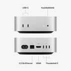 Mac mini: Apple M5 Pro chip with 15‑core CPU and 16‑core GPU, 24GB, 512GB SSD