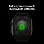 Apple Watch Ultra 4 GPS + Cellular 49mm Black Titanium Case with Black Titanium Milanese Loop - L