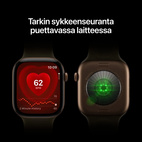 Apple Watch Series 12 GPS 42mm Light Gold Aluminium Case with Sand Sport Band - S/M