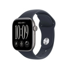 Apple Watch Series 12 GPS 42mm Space Grey Aluminium Case with Navy Blue Sport Band - M/L