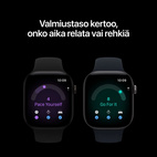Apple Watch Series 12 GPS + Cellular 42mm Light Gold Aluminium Case with Sand Sport Band - M/L