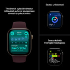 Apple Watch Series 12 GPS + Cellular 42mm Space Grey Aluminium Case with Navy Blue Sport Band - M/L