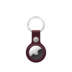 Apple AirTag FineWoven Key Ring - Burgundy