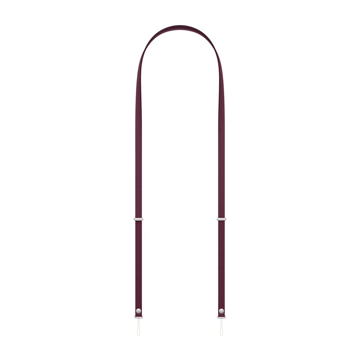Apple Crossbody Strap - Burgundy