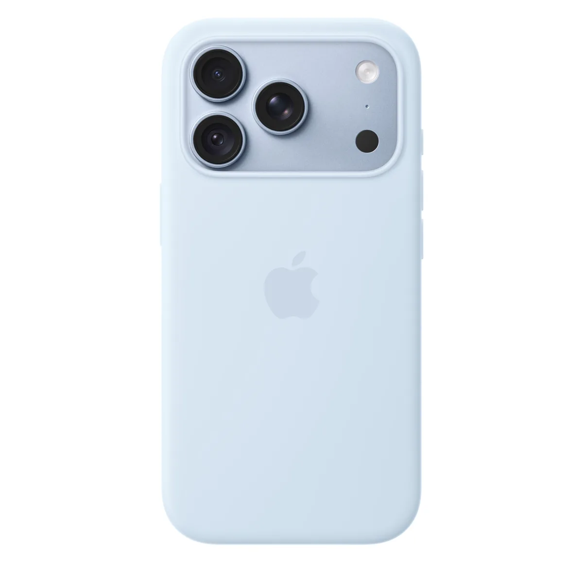 Apple iPhone 18 Pro Silicone Case w/MagSafe - Crisp Blue
