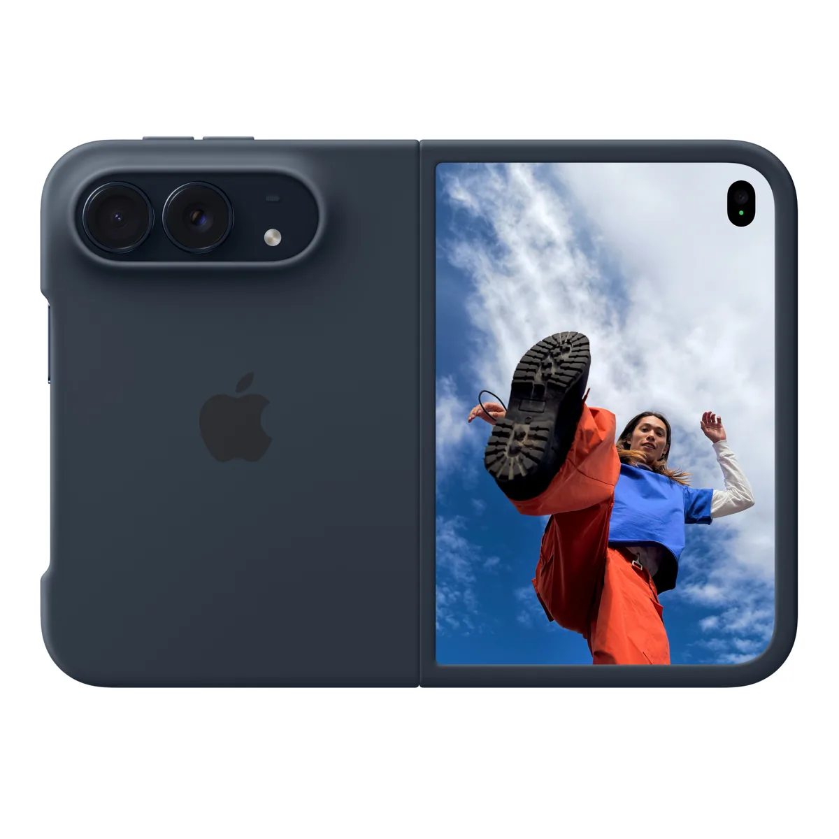 Apple iPhone Duo Case - Navy Blue