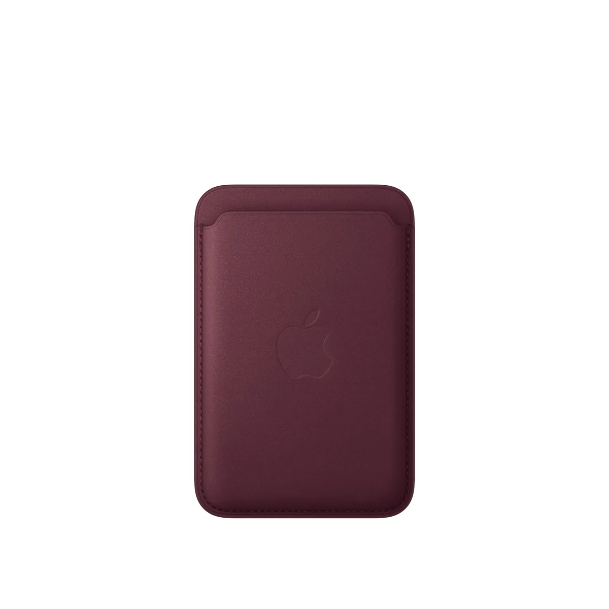 Apple iPhone FineWoven Wallet w/MagSafe - Burgundy