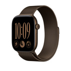 46mm Dark Bronze Milanese Loop - S/M