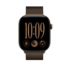 46mm Dark Bronze Milanese Loop - S/M